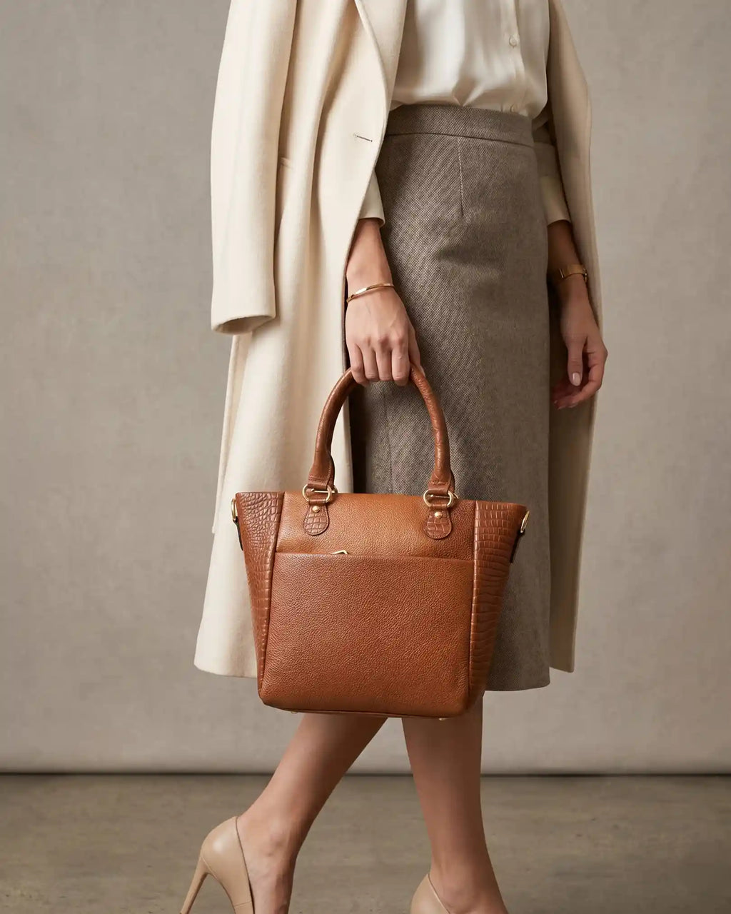 Savina Leather Handbag
