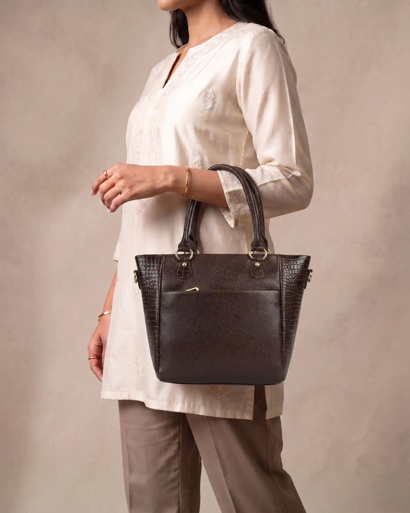 Savina Leather Handbag